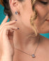 Goccia Brillante Stud Earrings Silver